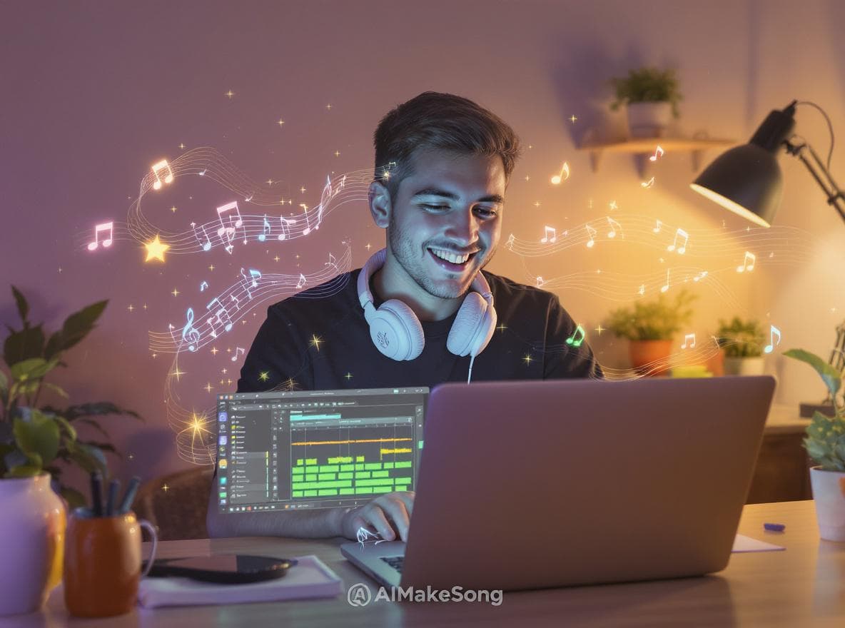 ¿Cómo hacer una canción? Crea una en minutos con AI Magic Mus gratis