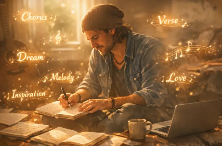 Guía de inspiración 2026: cómo vencer el bloqueo creativo con un generador de letras con IA